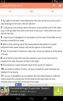 Easy to Read Bible android App screenshot 3