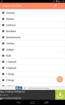 Easy to Read Bible android App screenshot 5